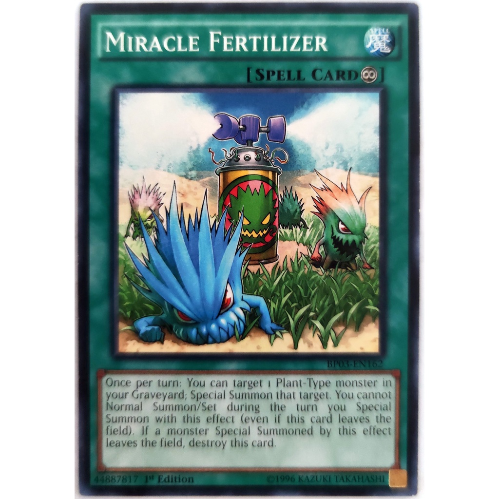 [Thẻ Yugioh] Miracle Fertilizer |EN| Super Rare / Common