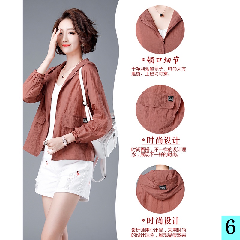 Áo Khoác Chống Nắng Dáng Rộng Vải Mỏng Thời Trang Mùa Hè Mẫu Mới 2022 Dành Cho Nữ