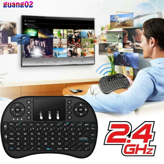 Bàn Phím Không Dây Mini 2.4g Tích Hợp Cảm Ứng Cho Pc Android Tv Box Ky | BigBuy360 - bigbuy360.vn