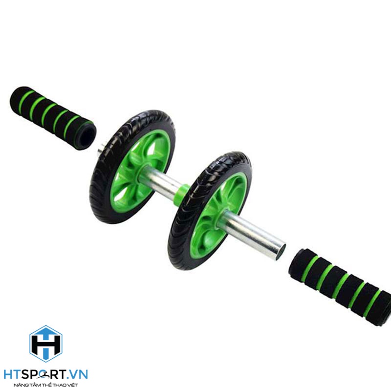 Con Lăn Tập Bụng, Dụng Cụ Tập Cơ Bụng Đa Năng AB 2 Bánh Gym Thể Thao Thể Hình Tại Nhà Cao Cấp
