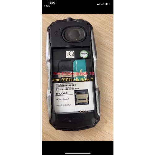 Pin Mobell Rock 1 / Rock 1A Chính Hãng mới 100%
