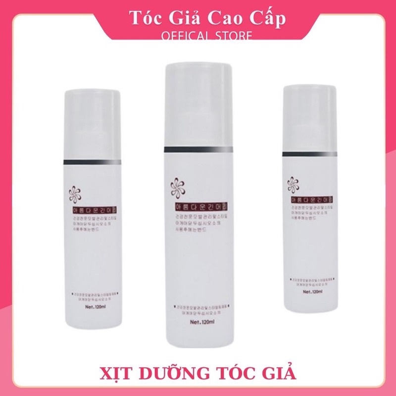 chai xịt dưỡng tóc giả ❤️ giúp tóc mềm mượt và vào nếp ❤️