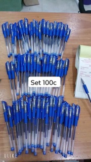 🍒SÉT 10 BÚT BI NƯỚC XANH - ĐEN - ĐỎ
