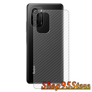 Miếng dán Carbon mặt lưng Xiaomi Redmi K40 / K40 pro