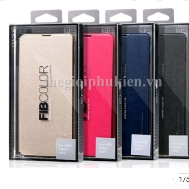 Bao da galaxy M20 FIB COLOR hiệu X-LEVEL