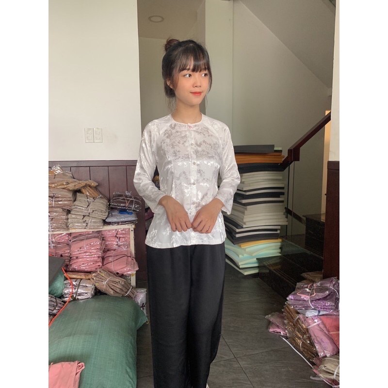 Đồ lam đi chùa nguyên bộ