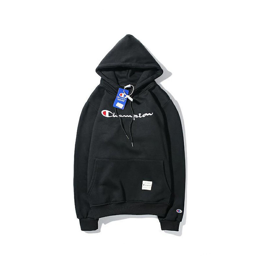 Áo Hoodie Nỉ Nam Nữ Champion Reverse Weave Script Hoodie