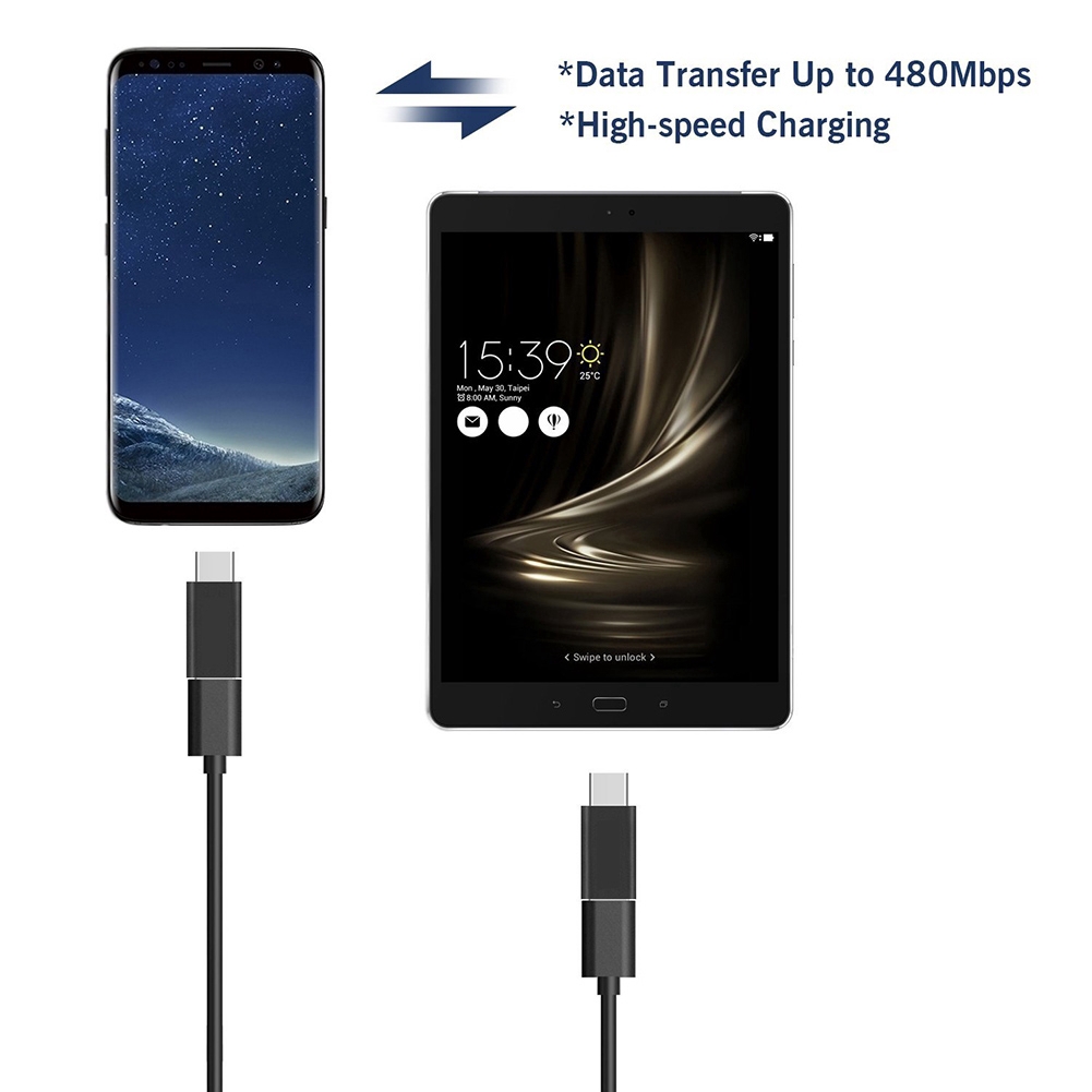 Bộ chuyển đổi OTG type C sang micro USB cho điện thoại Android