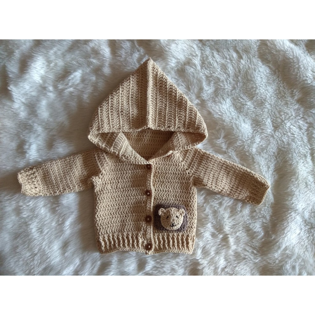 Áo khoác len handmade cho bé