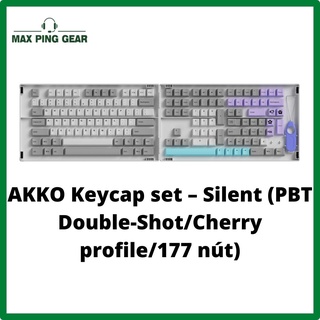 Nút bàn phím akko keycap set – silent