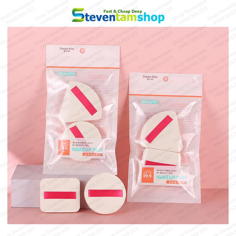 Bông phấn trang điểm Marshmallow cao cấp