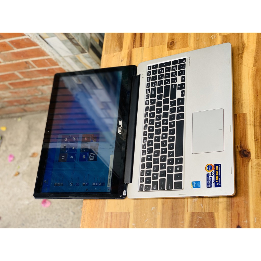 Laptop Asus Transformer Book Flip TP500L, i3 4030U 4G SSD128-500G 15inch Đẹp Keng Giá rẻ | WebRaoVat - webraovat.net.vn