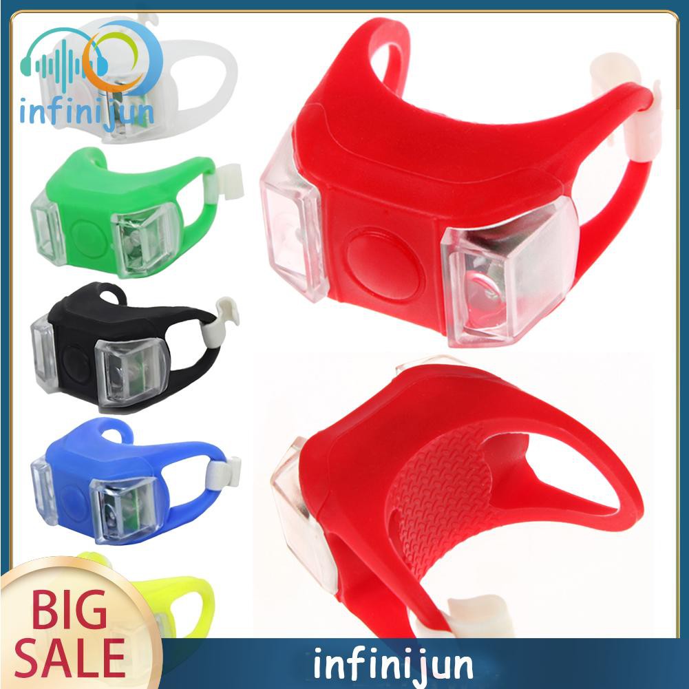 Đèn Led 6 Màu 3 Chế Độ Sáng Gắn Xe Đạp Giúp Tăng Độ An Toàn Khi Lái Xe Ban Đêm