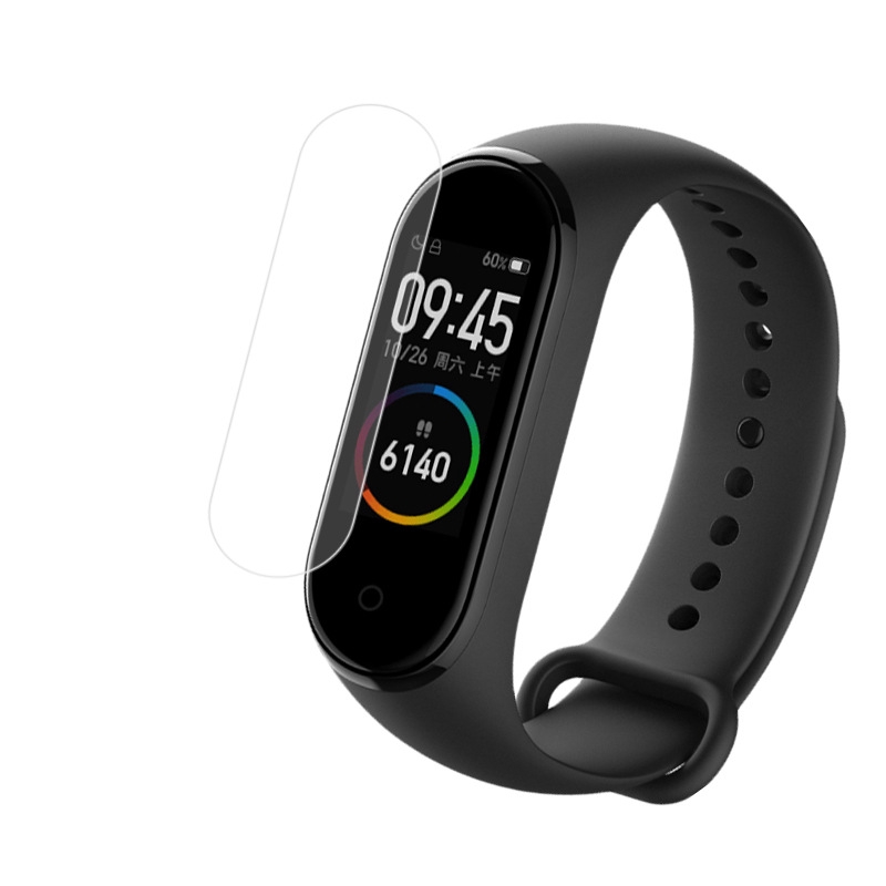 Miếng dán phim TPU mềm bảo vệ màn hình toàn diện cho đồng hồ Mi band thế hệ 4