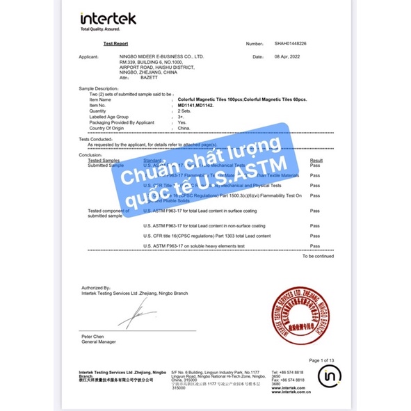 Xếp Hình Nam Châm Ánh Sáng Colorful Magnetic Tiles Mideer Daddycare, nam châm lắp ghép thông minh cho bé 3,4,5,6 tuổi