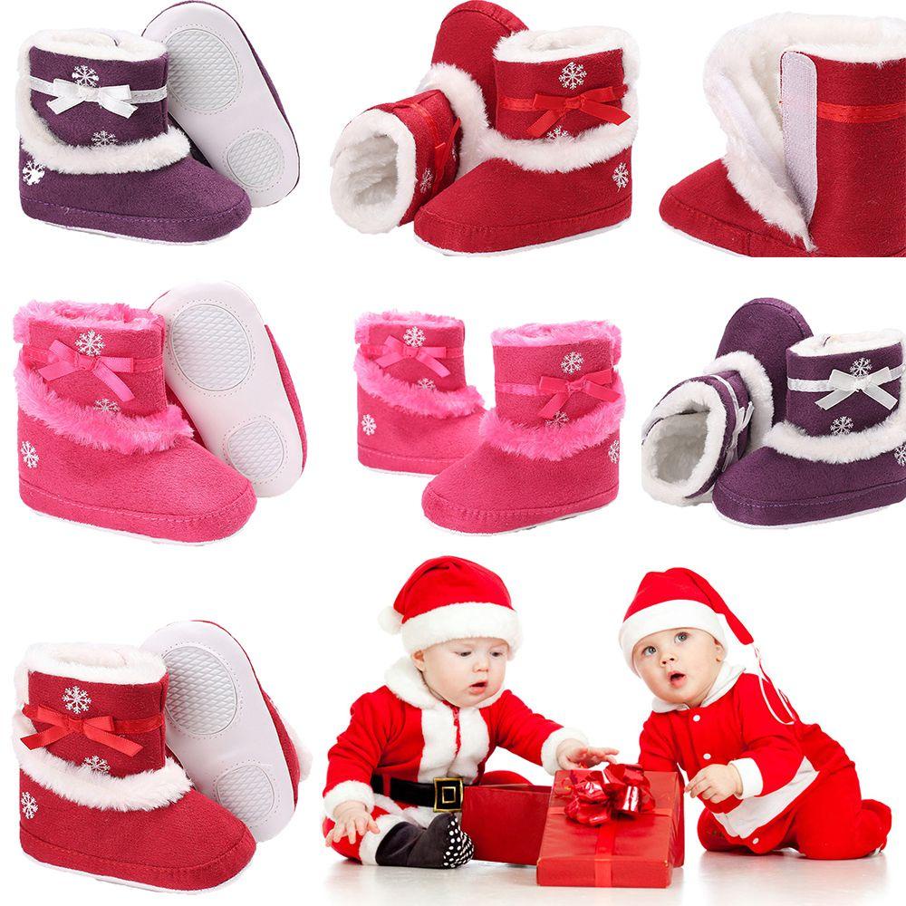 Giày Vải Lông Xù Tập Đi Cho Bé