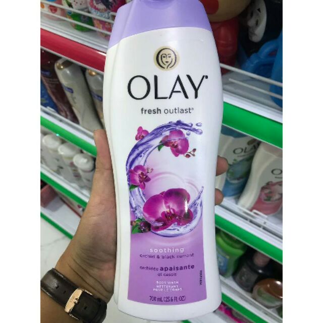 Sữa tắm Olay Fresh Outlast Body Wash  (700ml) của Mỹ