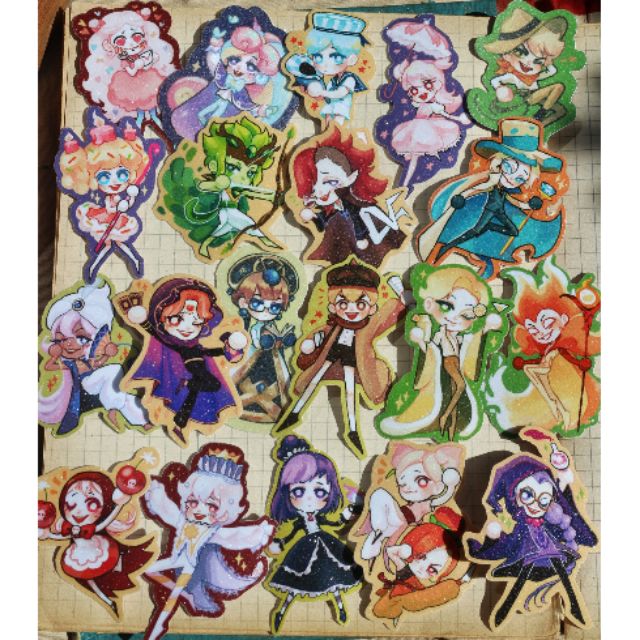 Set sticker rời Cookie Run