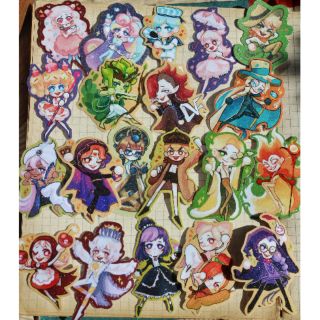Set sticker rời Cookie Run