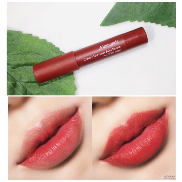 [Hàng ôm sale -đủ Bill] Son Mamonde màu 20 creamy tint colour balam | BigBuy360 - bigbuy360.vn