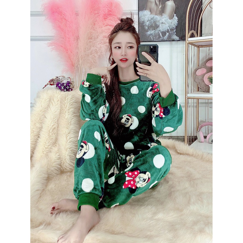 Bộ ngủ bông hàng loại 1 hot hit ( ảnh thật + video) | BigBuy360 - bigbuy360.vn