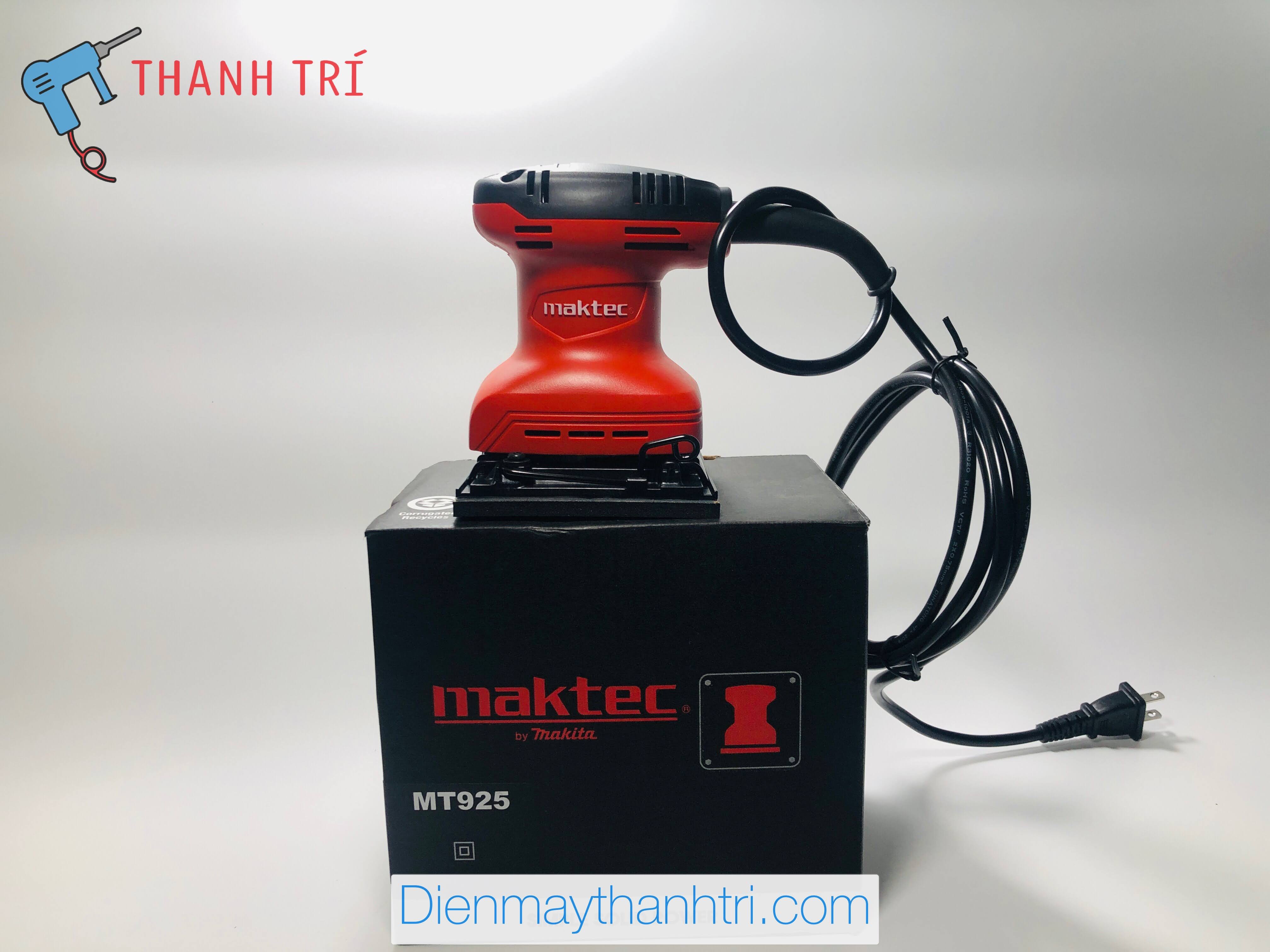 [MT925] Máy chà nhám rung vuông Maktec (180W, nhỏ, gọn) [Chính hãng]