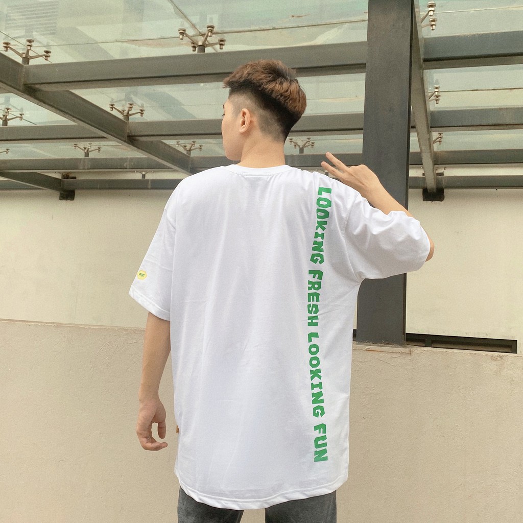 Áo thun TSUN Alligator Mascot - Trắng - Unisex