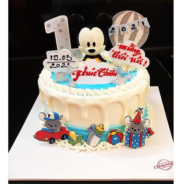 Hộp 10 khuôn socola in hình Chuột - Chocolate mold Mouse (MS G01) - Đồng Tiến Việt Nam
