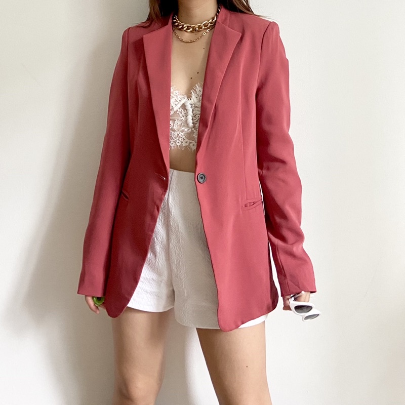 SECONDHAND Áo blazer thời trang nữ COCOCHIP M100 phong cách hiện đại nhiều màu nhiều size (Chỉ bán trên Livestream) | BigBuy360 - bigbuy360.vn