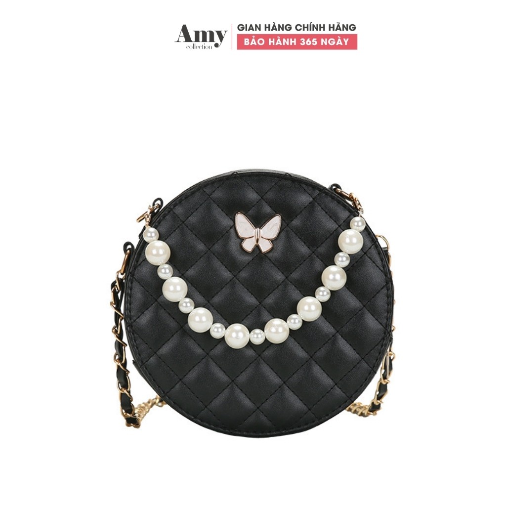 Túi xách nữ dáng tròn dây chuyền TX011 TX798