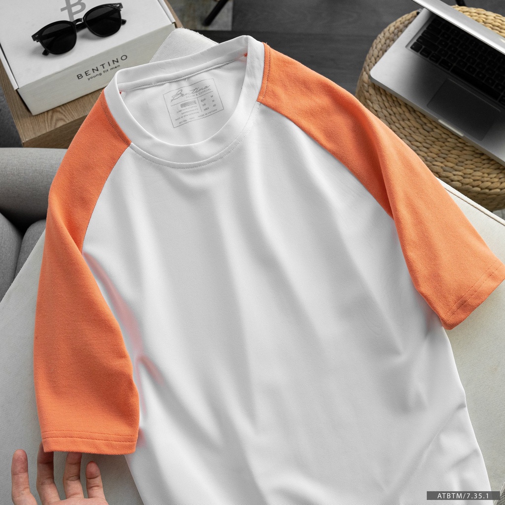 Áo thun thời trang nam phối màu độc đáo, chất vải thun pique dòng cao cấp, mặc cực êm 7351