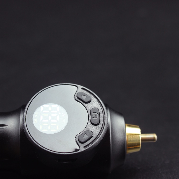 Hộp Pin Máy Xăm Rca Không Dây Có Màn Hình LED Hiển Thị Tiện Dụng