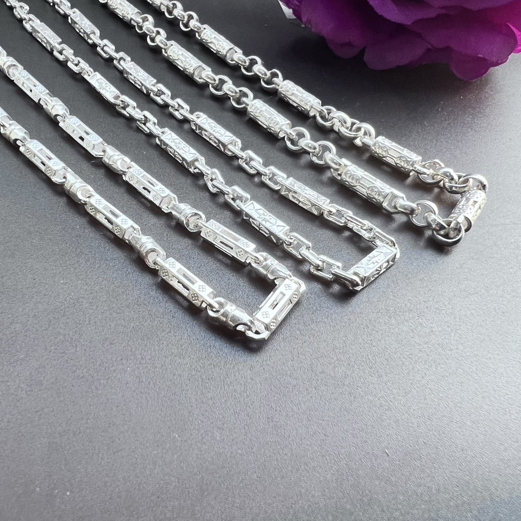 Dây chuyền đốt trúc bạc ta cho trẻ em -Trang sức PDJ Silver