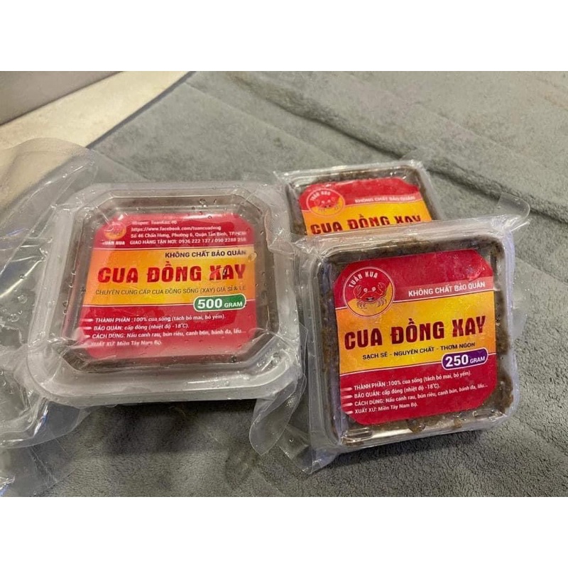 CUA ĐỒNG XAY SẴN (100% cua tươi - Ship hoả tốc 2h) | BigBuy360 - bigbuy360.vn