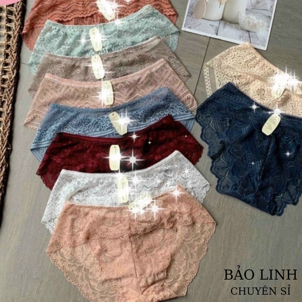 Quần lót nữ  ren lưới sexy mềm mại quyến rũ gợi cảm