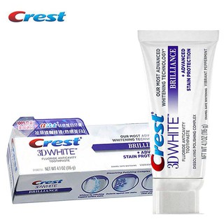 KEM ĐÁNH RĂNG CREST 3D WHITE BRILLIANCE - CHO HÀM RĂNG TRẮNG SÁNG