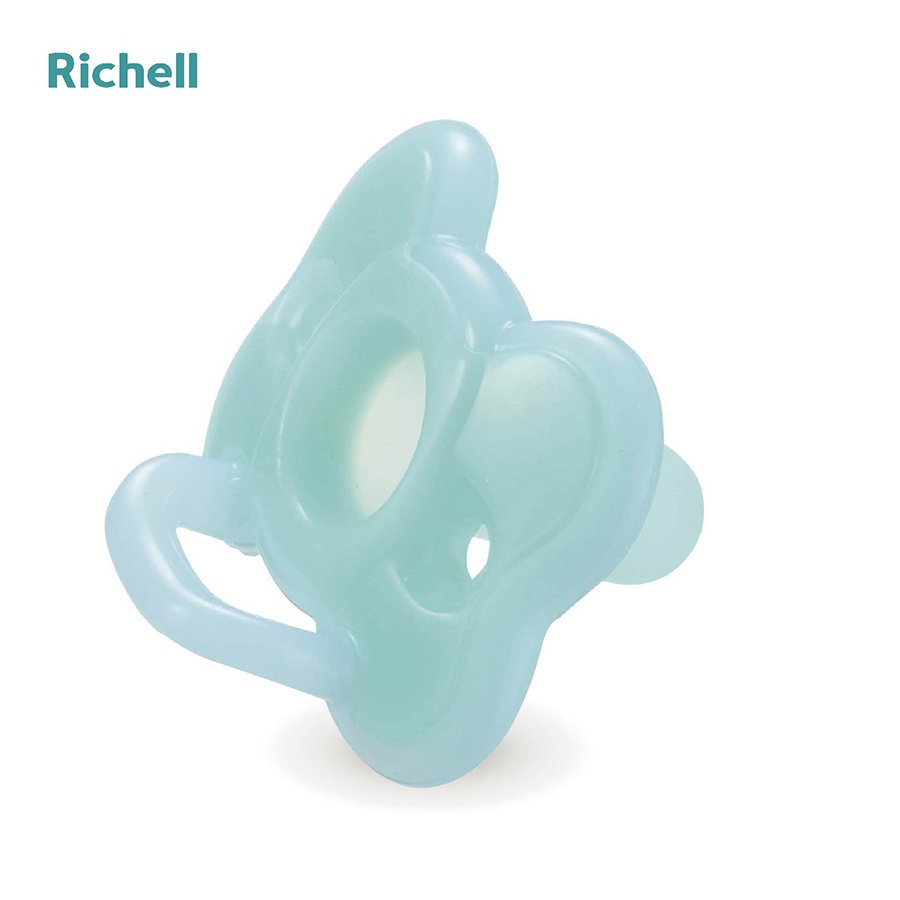 Ti Giả Richell Silicone Phát Triển Cơ Miệng Cho Bé Từ 3m+ ( Có Hộp Đựng )