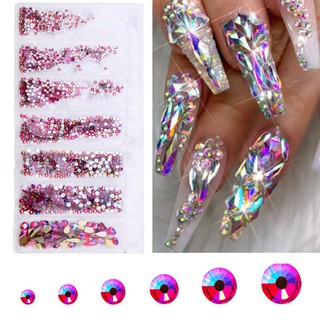 Hộp 1728 Đá 3d Đính Móng Nghệ Thuật