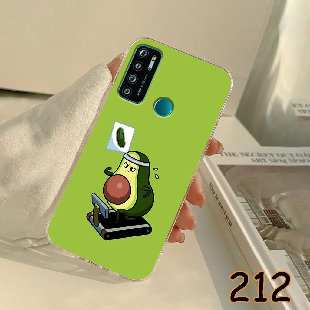 Ốp lưng Vsmart Live 4 - Vsmart live - Ốp in hình trái bơ dễ thương