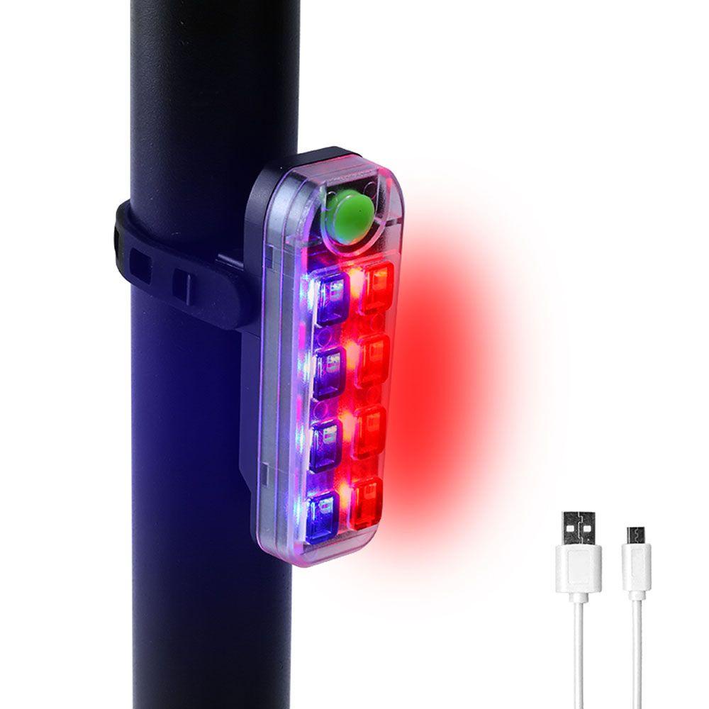 Đèn Led SMD Gắn Đuôi Xe Đạp Có Thể Sạc Lại Bằng Cổng USB