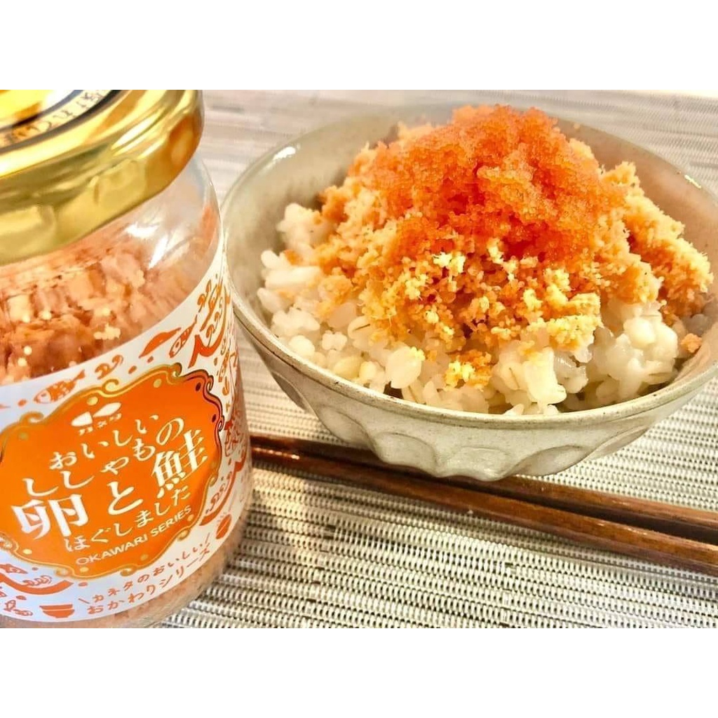Ruốc Cá Hồi Ăn Dặm Trộn Trứng Cá Tuyết Nhật Bản Cho Bé Từ 6 Tháng Tuổi Thơm Ngon Bổ Dưỡng Giàu Omega
