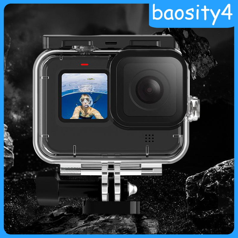 Vỏ Bảo Vệ Chống Nước Trong Suốt Cho Gopro Hero 9 - Màu Đen | BigBuy360 - bigbuy360.vn