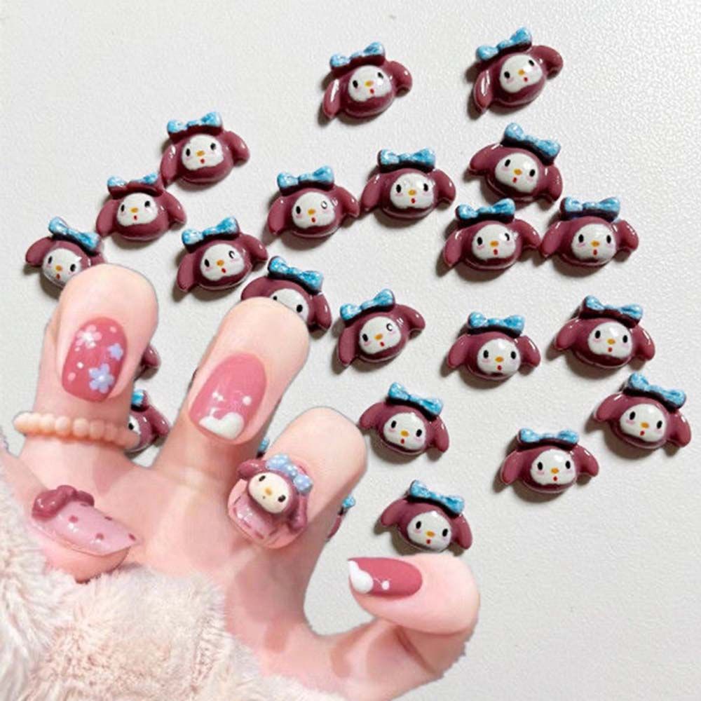 [Hàng mới về] Phụ kiện đính móng trang trí nghệ thuật hình nhân vật hoạt hình 3d dễ thương