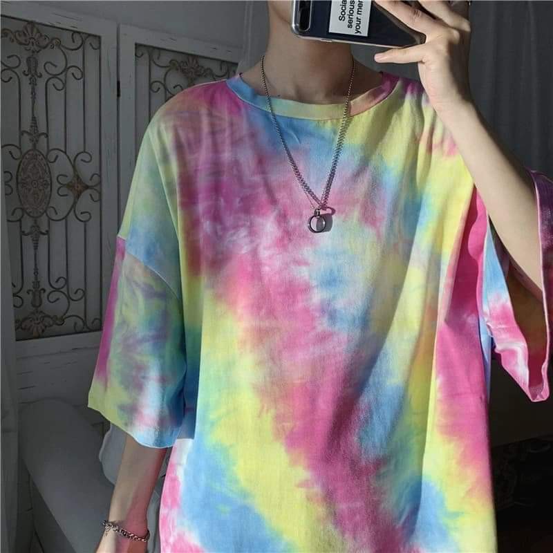 ÁO THUN UNISEX LOANG MÀU HÀN QUỐC 2020