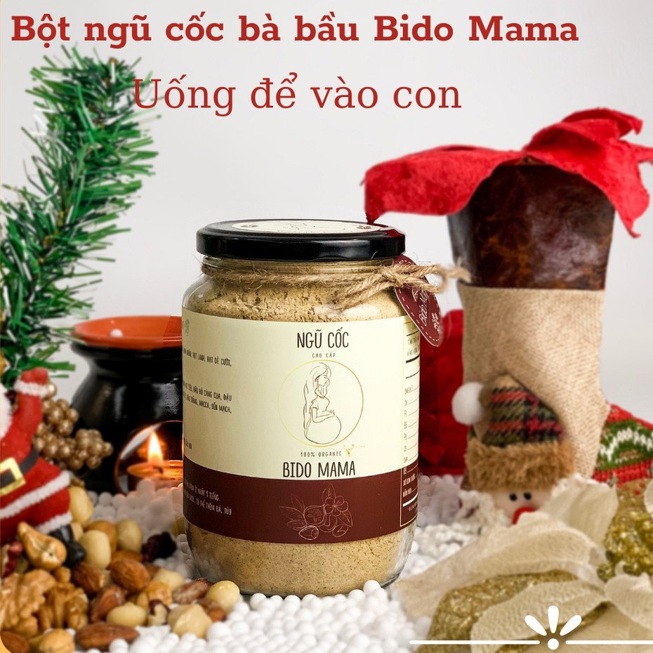 [Chính Hãng] Ngũ Cốc Bầu Cao Cấp BiDo Mama - Ngũ cốc Bầu Dưỡng Mầm An Thai BiDo - Ngũ Cốc Lợi Sữa Bido