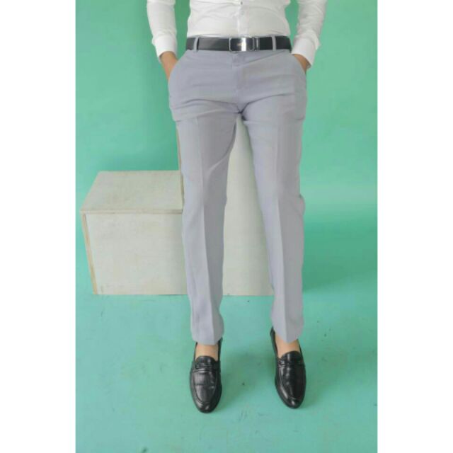 QUẦN ÂU NAM CAO CẤP MÀU GHI SÁNG 2018-MA40 | BigBuy360 - bigbuy360.vn