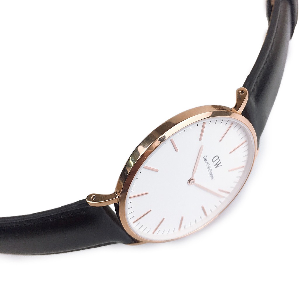 Đồng hồ nam Daniel Wellington Classic Sheffield viền vàng (36-40mm) DW VIỆT NAM