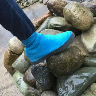 Vỏ Bọc Giày Ống Cao Bằng Cao Su Dày Dặn Chống Thấm Nước Dùng Một Lần Tiện Dụng Cho Unisex