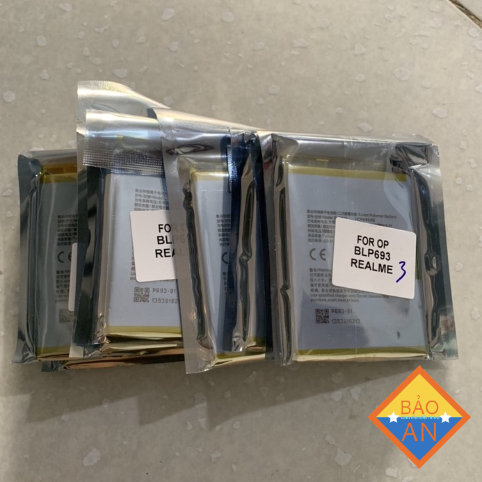 Pin Realme 3 BLP693 Dung Lượng 4230mAh Hàng Zin Nhập Khẩu Bảo Hành 6