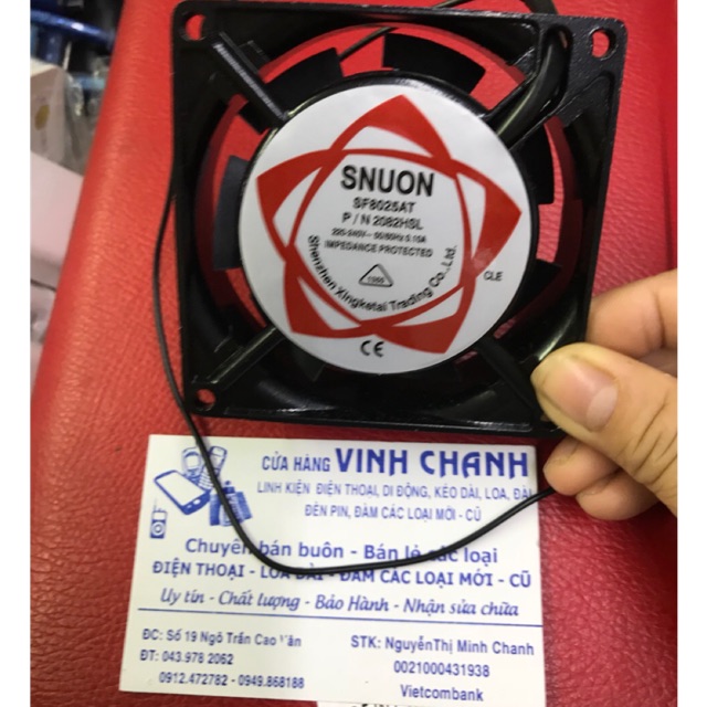 Quạt 220V - 9cmx9cm